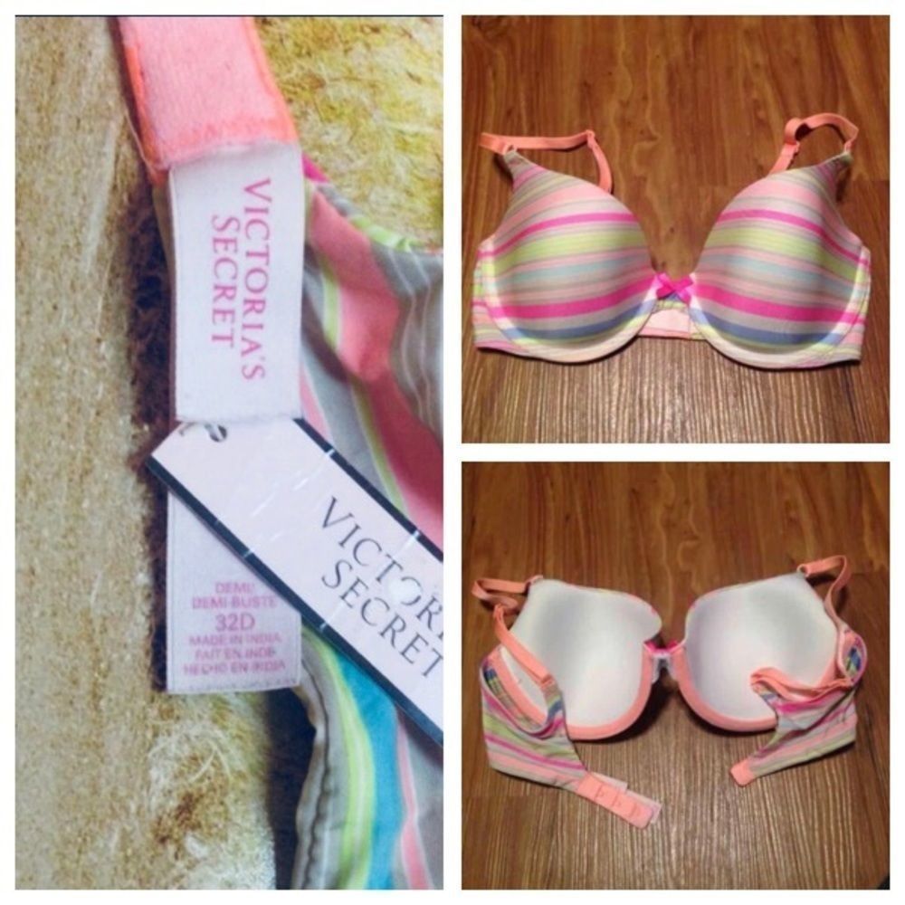 Victoria's Secret Lined Demi 32D nwt